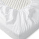 Spannbettlaken Ägyptische Baumwolle Satin 400TC | Weiß | Outlet
