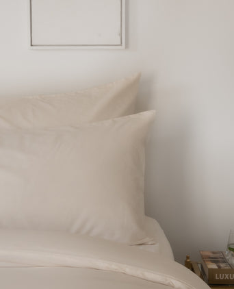 Kissenbezug Ägyptische Baumwolle Satin 400TC | Cream