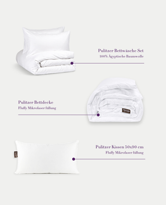 Pulitzer Hotel Amsterdam Komplettes Bettwaren Set