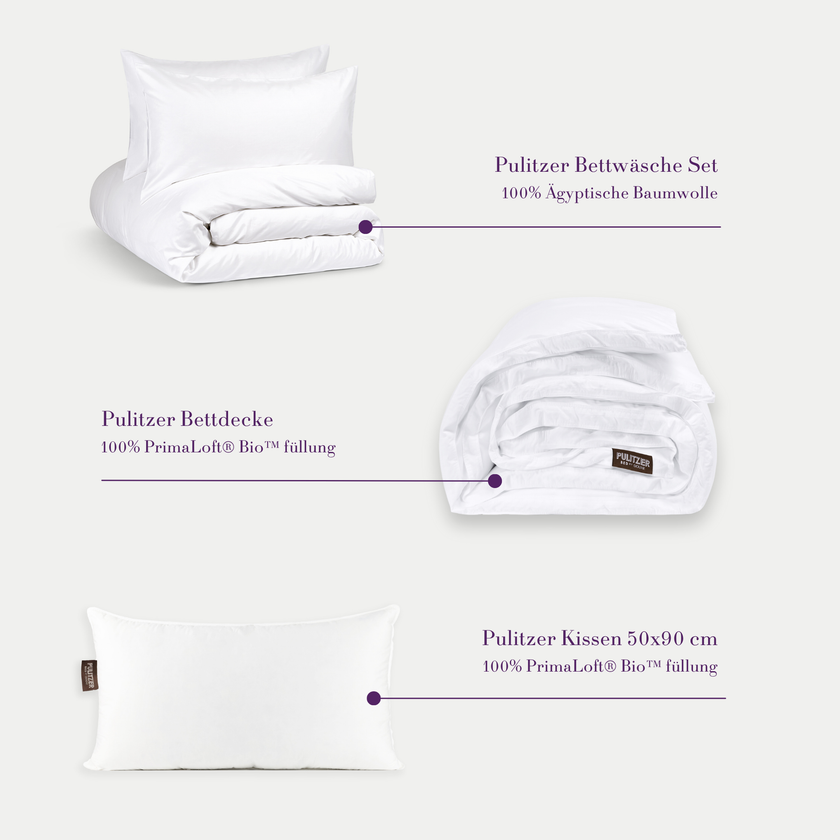 Pulitzer Hotel Amsterdam Komplettes Bettwaren Set