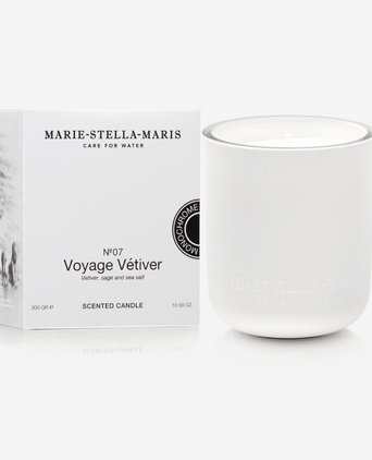 Marie-Stella-Maris - Luxuriöse Duftkerze - Voyage Vétiver (hervulbaar) - 300 g