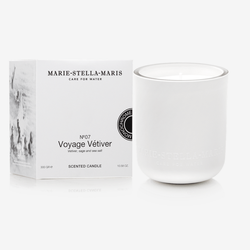 Marie-Stella-Maris - Luxuriöse Duftkerze - Voyage Vétiver (hervulbaar) - 300 g