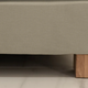 Boxspring-Unterbau 20 cm hoch - Sahara Stoff 200x200cm | Outlet