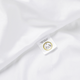 Okura Bettbezug Ägyptische Baumwolle 600TC Satin | Weiß | Outlet