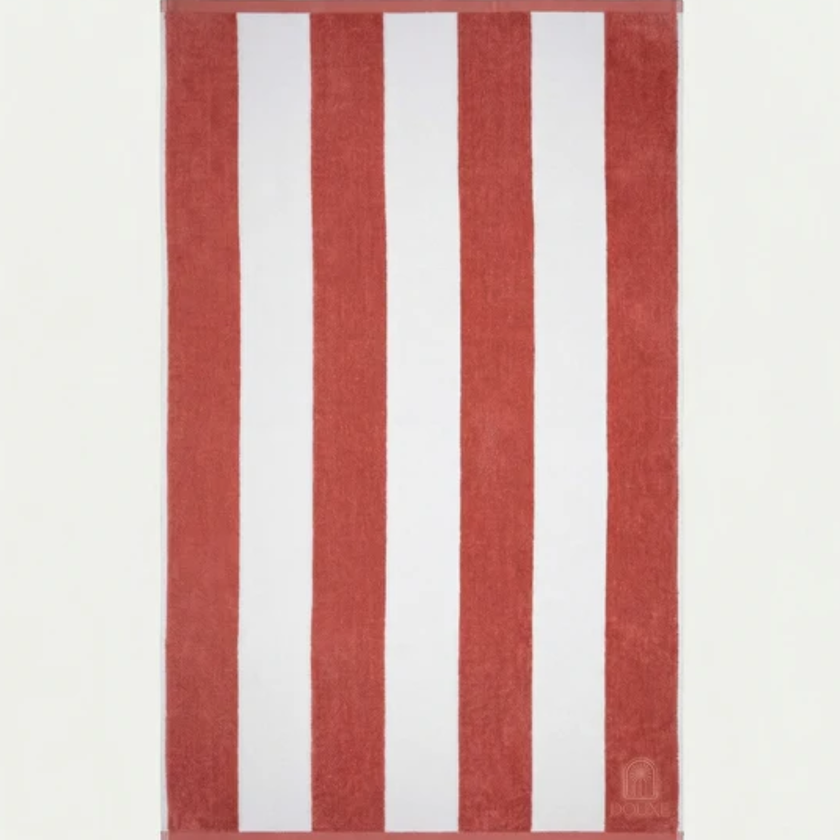 Hotel-Strandtuch Faded Coral 100x180 cm