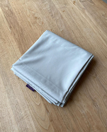 Bettbezug ägyptische Baumwolle Satin 400TC | Misty Blue | Outlet