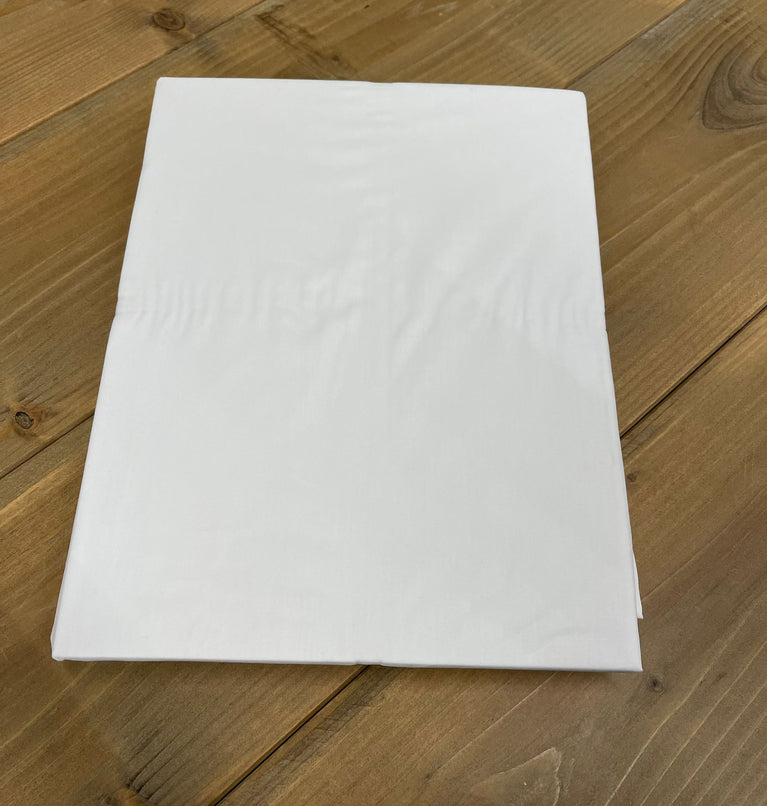 Spannbettlaken Ägyptische Baumwolle Perkal 400TC | Weiß | Outlet