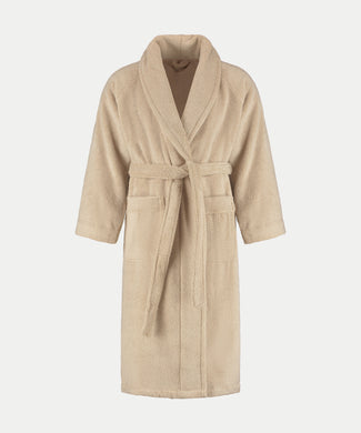 Bademantel zero-twist Baumwolle | Latte