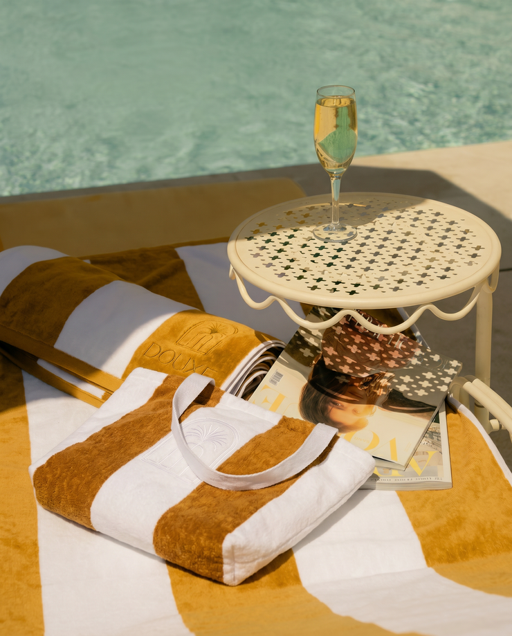 DOUXE Strandtasche Mustard