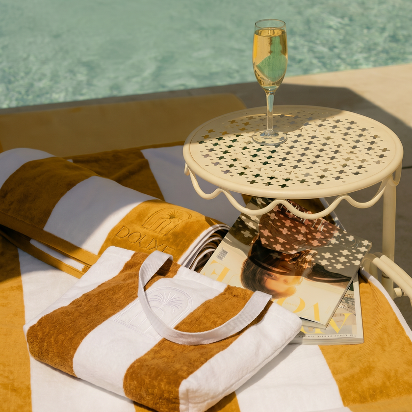 DOUXE Strandtasche Mustard