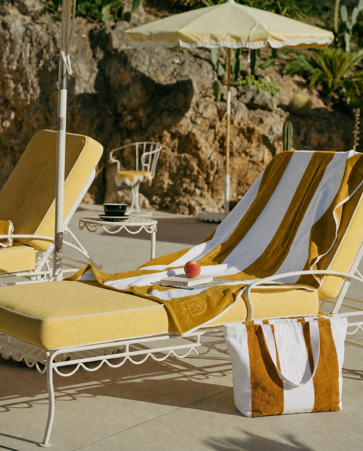 DOUXE Strandtasche Mustard