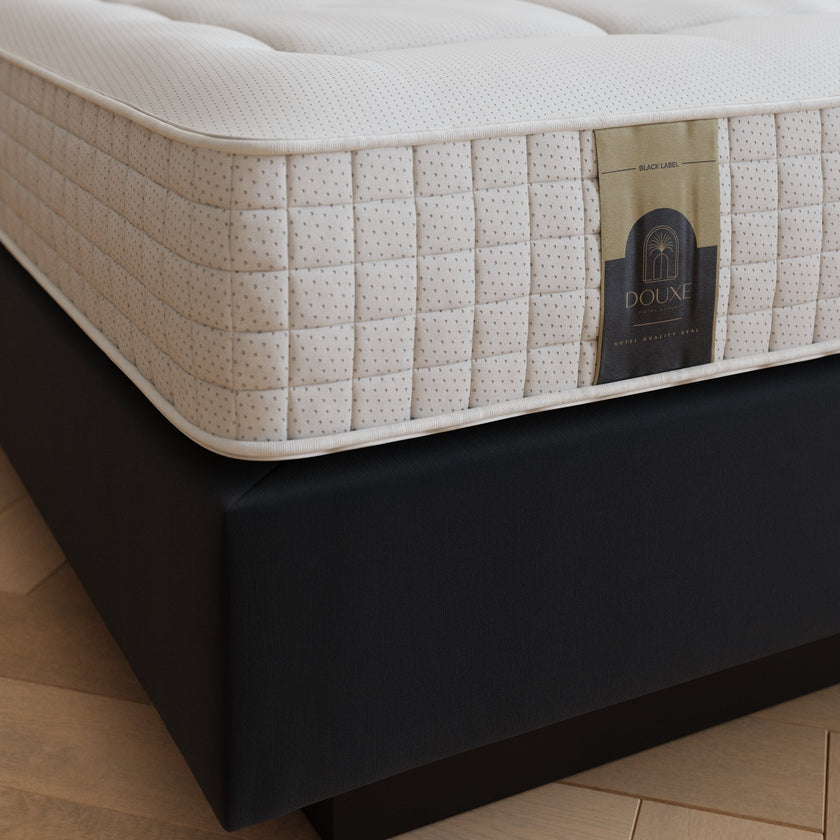 DOUXE Hotel Boxspringbett Jet Black