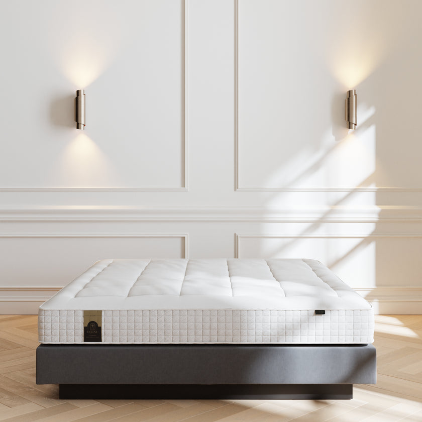 DOUXE Black Label Boxspring + Black Label Matratze | Swedish Grey