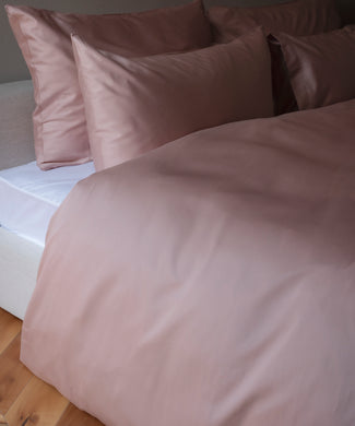 Bettwäsche Set Ägyptische Baumwolle 400TC Satin | Blush Pink