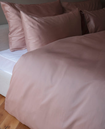 Bettwäsche Set Ägyptische Baumwolle 400TC Satin | Blush Pink