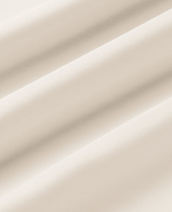 Bettwäsche Set Ägyptische Baumwolle 400TC Perkal | Chalk White