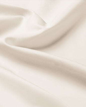 Kinder Bettwäsche Set Ägyptische Baumwolle Perkal 400TC Chalk White - Petit Hôtel
