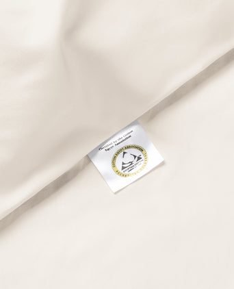 Bettwäsche Set Ägyptische Baumwolle 400TC Perkal | Chalk White