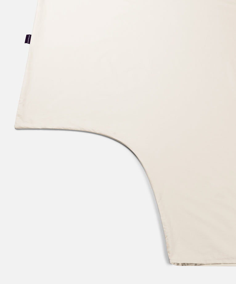 Bettwäsche Set & Spannbettlaken aus Perkal | Chalk White