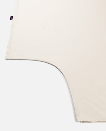 Bettwäsche Set Ägyptische Baumwolle 400TC Perkal | Chalk White