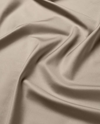 Bettwäsche-Set + Spannbettlaken aus ägyptischer Baumwolle Satin | Champagne