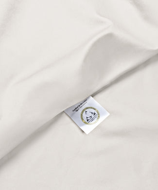 Bettwäsche Set Ägyptische Baumwolle 400TC Satin | Cream