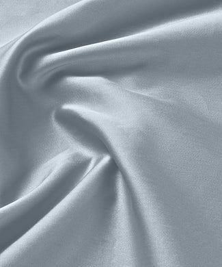 Bettwäsche Set Ägyptische Baumwolle 400TC Satin | Misty Blue