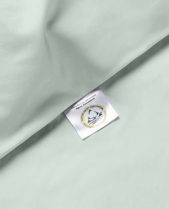 Bettwäsche Set Ägyptische Baumwolle 400TC Perkal | Pastellgrün