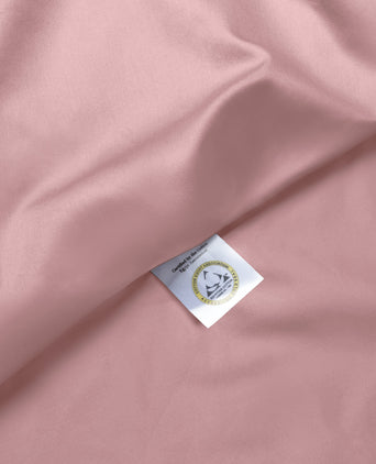 Kinder Bettwäsche Set Ägyptische Baumwolle Satin 400TC Blush Pink - Petit Hôtel
