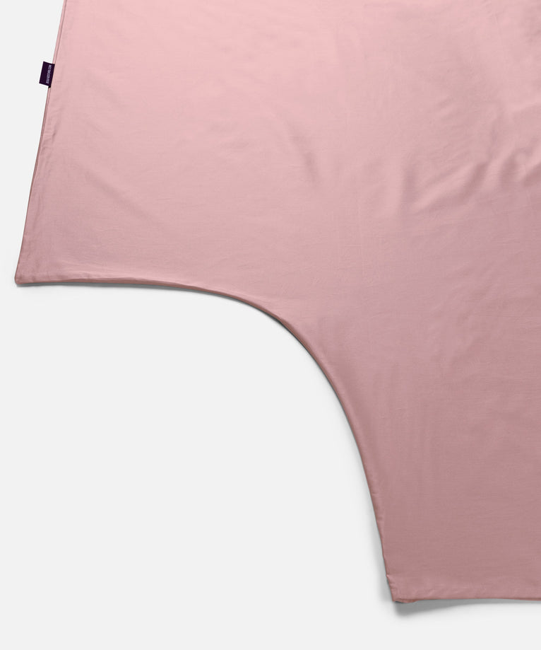 Kinder Bettwäsche Set Ägyptische Baumwolle Satin 400TC Blush Pink - Petit Hôtel
