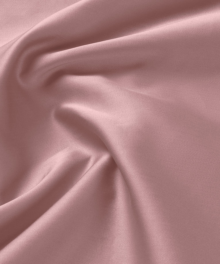 Bettwäsche Set + Spannbettlaken | Blush Pink Satin