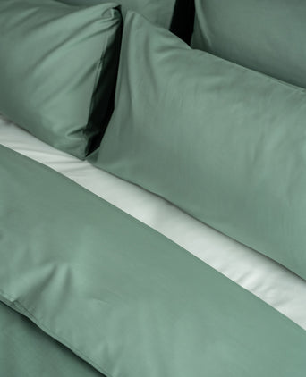 Bettwäsche Set Ägyptische Baumwolle 400TC Satin | Sage Green