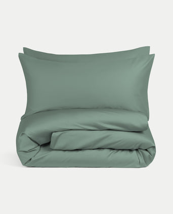 Bettwäsche Set Ägyptische Baumwolle 400TC Satin | Sage Green
