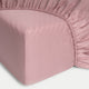 Spannbettlaken Ägyptische Baumwolle Satin 400TC | Blush Pink