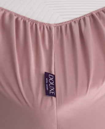 Bettwäsche Set + Spannbettlaken Satin | Blush Pink