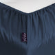 Bettwäsche Set & Spannbettlaken aus Satin | Harbour Blue