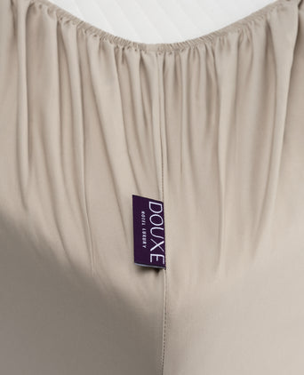 Spannbettlaken Ägyptische Baumwolle Perkal 400TC | Latte