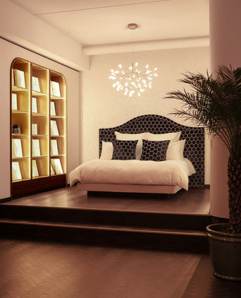 Hotel Pulitzer Kopfteil Swedish Grey