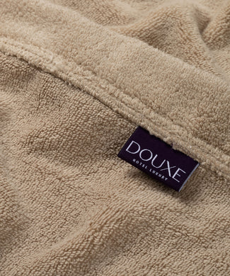 Bademantel Kinder zero-twist Baumwolle | Latte