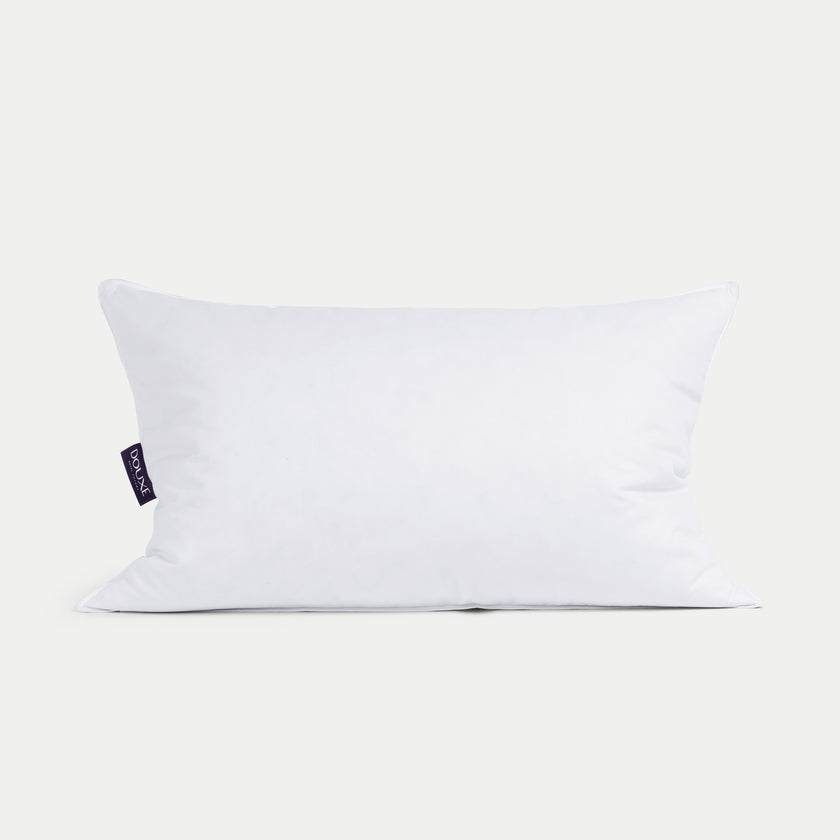DOUXE Kopfkissen Daunen 60x90 cm - Rücken- / Seitenschläfer MEDIUM
