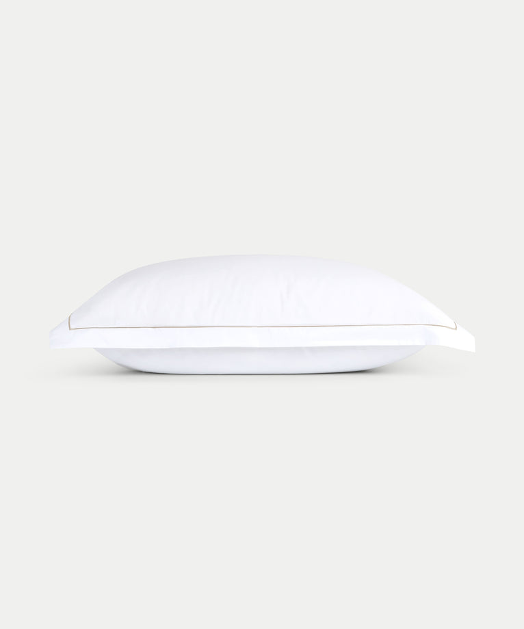 2er-Set Kissenbezüge Ägyptische Baumwolle Perkal 400 TC | Carmel