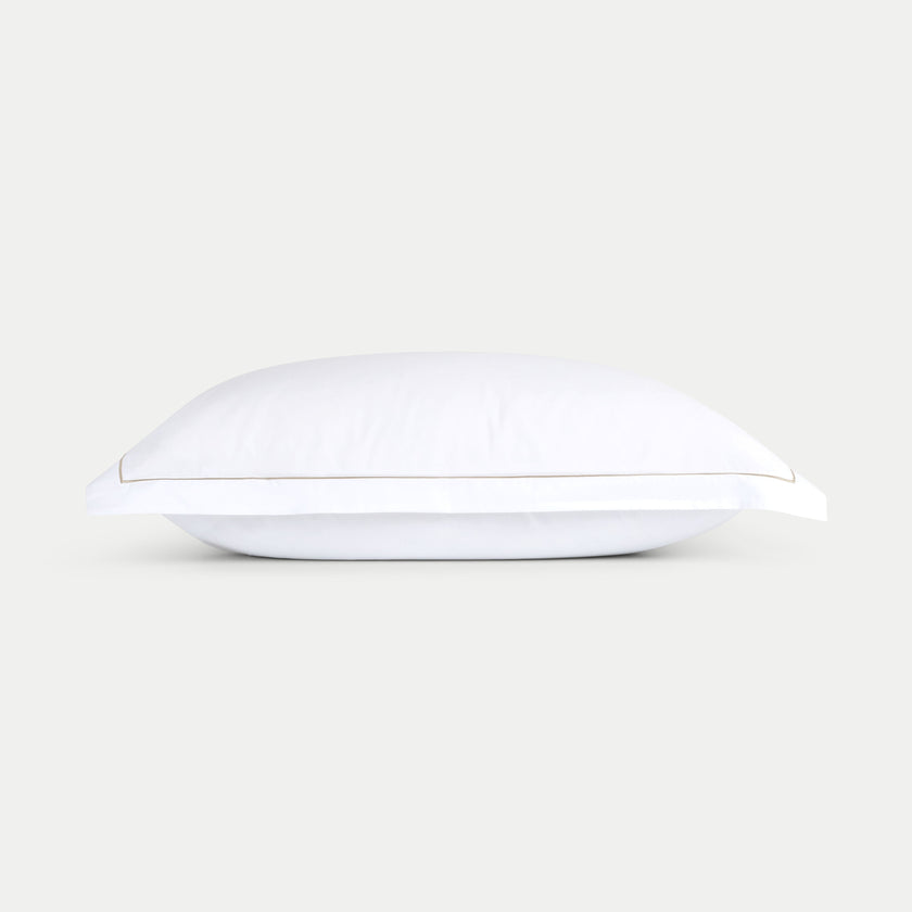 2er-Set Kissenbezüge Ägyptische Baumwolle Perkal 400 TC | Carmel