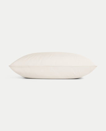 Einzelkissenbezug Ägyptische Baumwolle Perkal 400TC | Chalk White