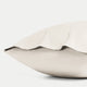 Bettwäsche Set & Spannbettlaken aus Perkal | Chalk White