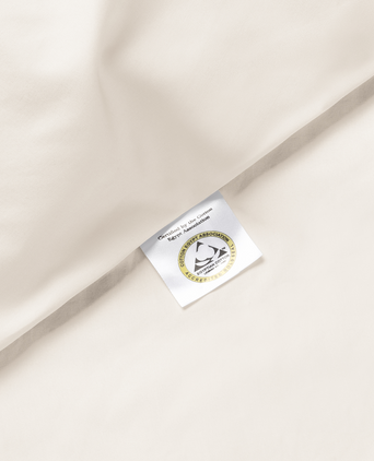 Kissenbezug Ägyptische Baumwolle Perkal 400TC | Chalk White