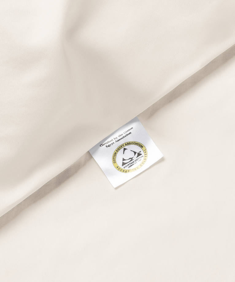 Kinder Kissenbezug Ägyptische Baumwolle Perkal 400TC Chalk White - Petit Hôtel