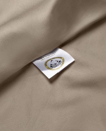 Kissenbezug Ägyptische Baumwolle Satin 400TC | Champagne