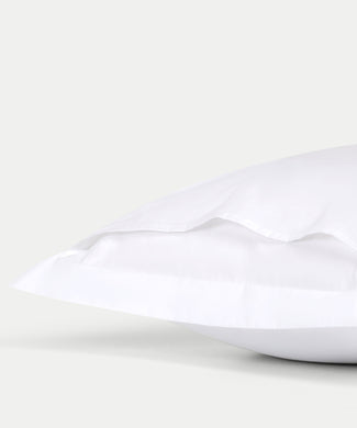 2er-Set Kissenbezüge Conservatorium Hotel Ägyptische Baumwolle Perkal 400 TC | Weiß