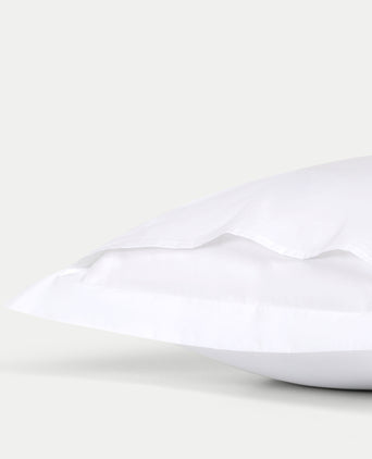 2er-Set Kissenbezüge Conservatorium Hotel Ägyptische Baumwolle Perkal 400 TC | Weiß