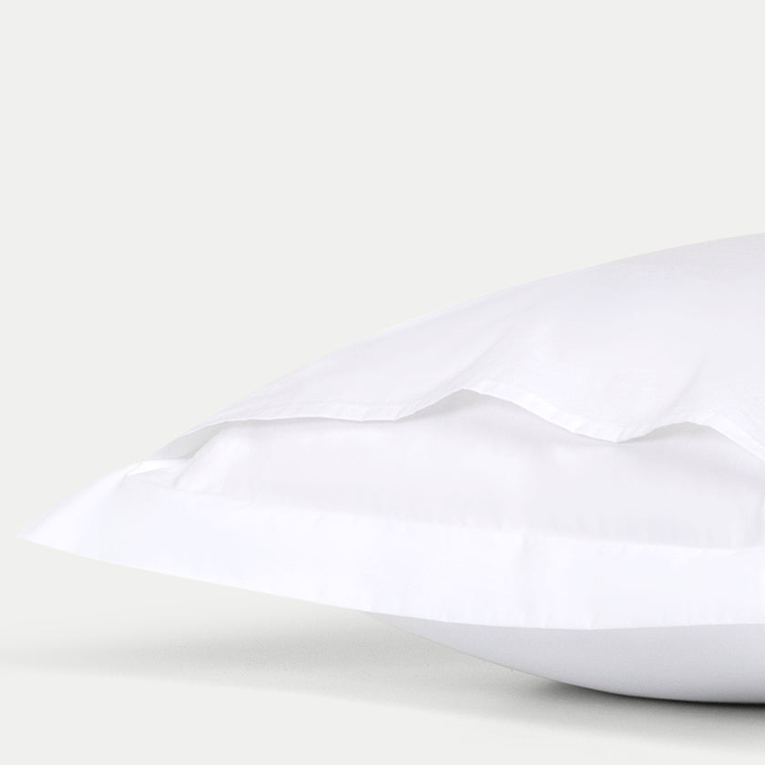 2er-Set Kissenbezüge Conservatorium Hotel Ägyptische Baumwolle Perkal 400 TC | Weiß